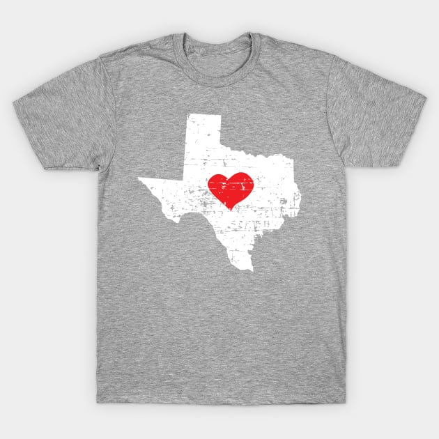 <3 Texas Gift or Souvenir T Shirt for Men Women and Kids T-Shirt by HopeandHobby